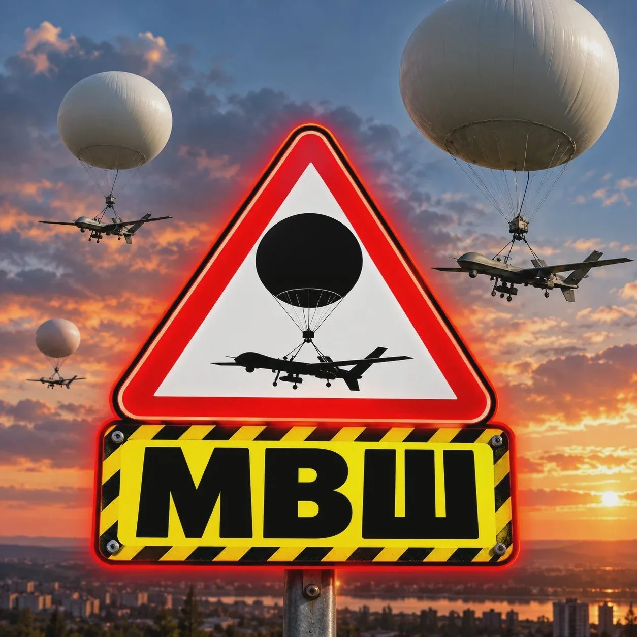 Опасность по МВШ в нескольких районах