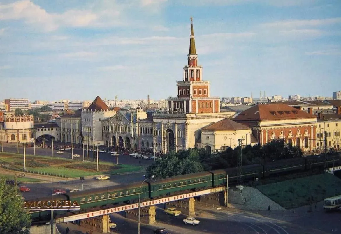 Казанский вокзал, 1980 год.