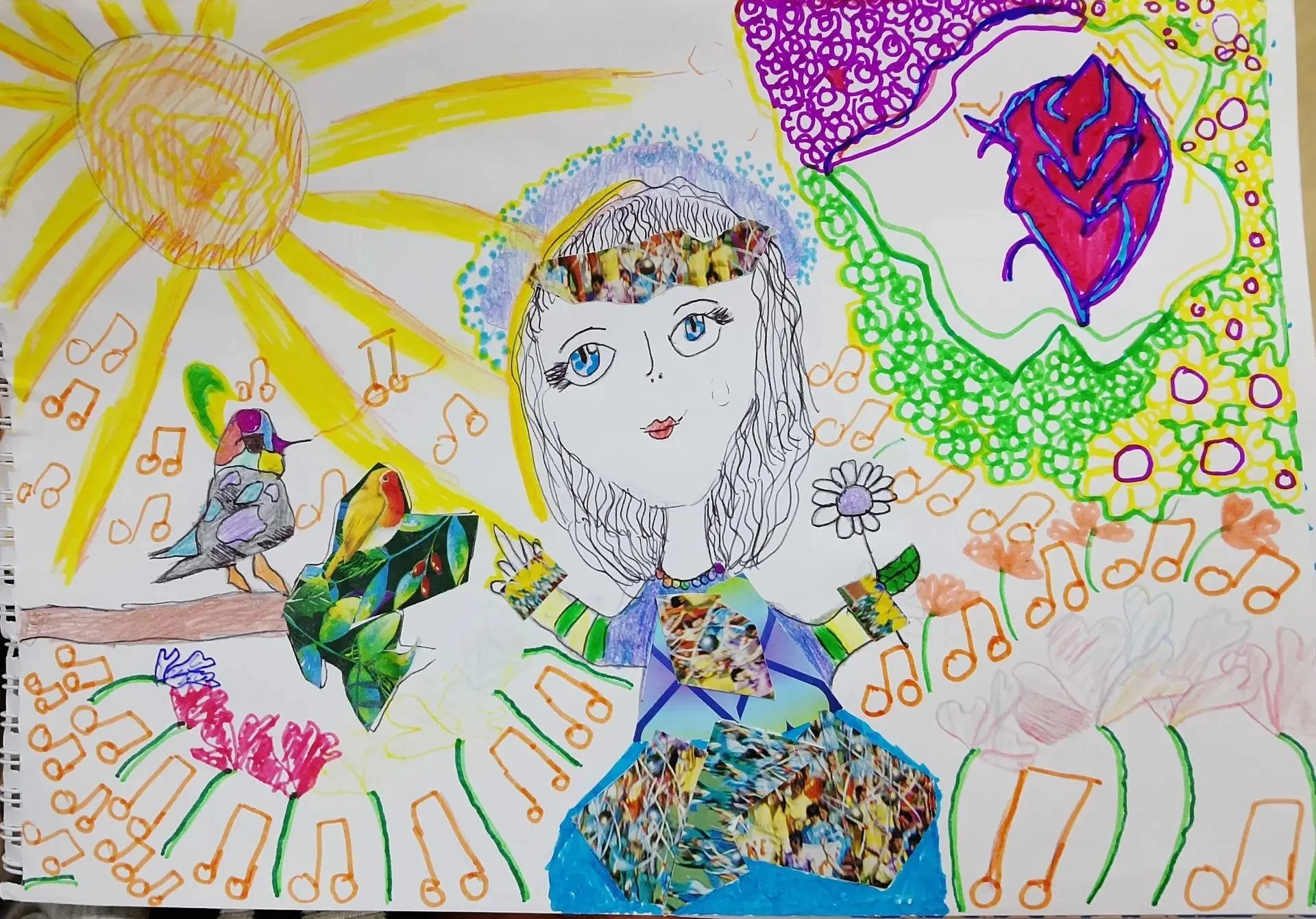 🎨 Творческие работы наших учеников, представленные на Региональном проекте "Творческий...