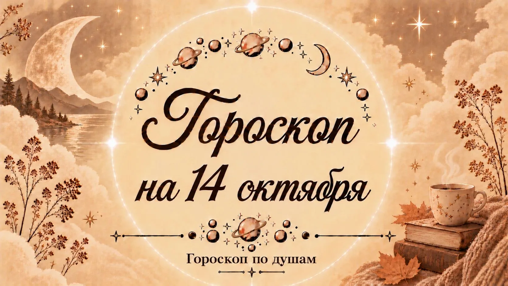 ✨ Гороскоп по душам на 14 октября✨