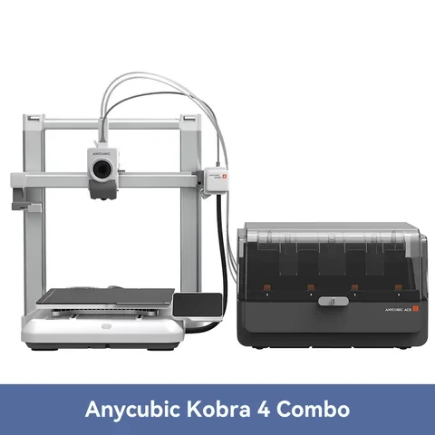 ANYCUBIC Kobra 4 Combo — это уже не просто принтер, а полноценная система с мультицвето...