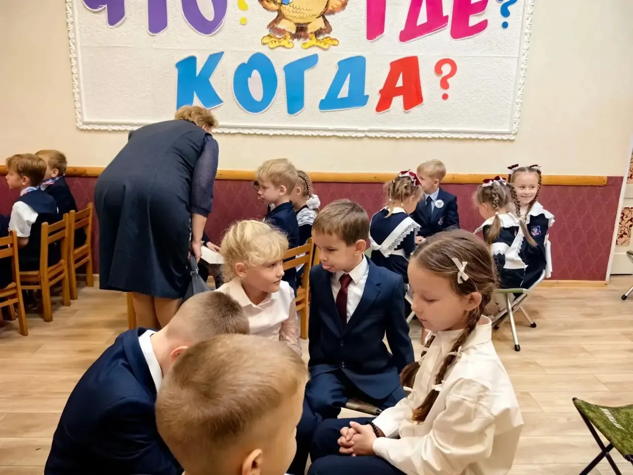 Ребята 1 А класса  отряда «Орлята». 14 октября приняли участие в городской интеллектуал...