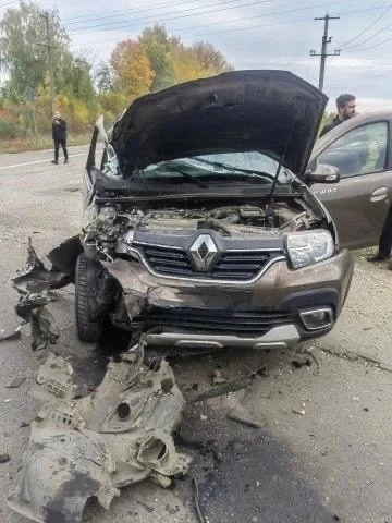 Позавчера в районе Глазуновки обгон на трассе завершился аварией с пострадавшим