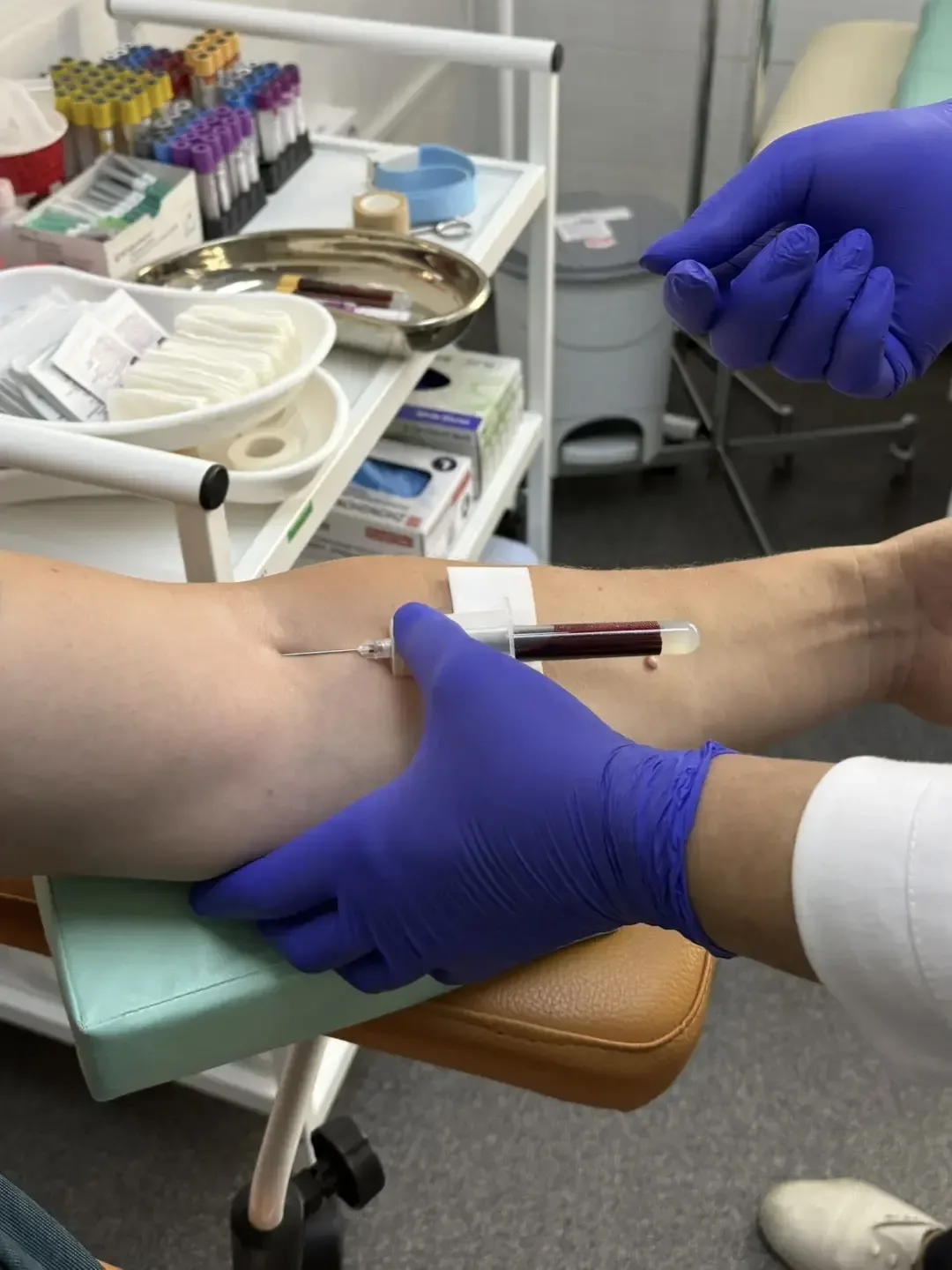 Не могу говорить… пришел на чекап «Универсальный» в ПрофМедЦентр. 💉🩸