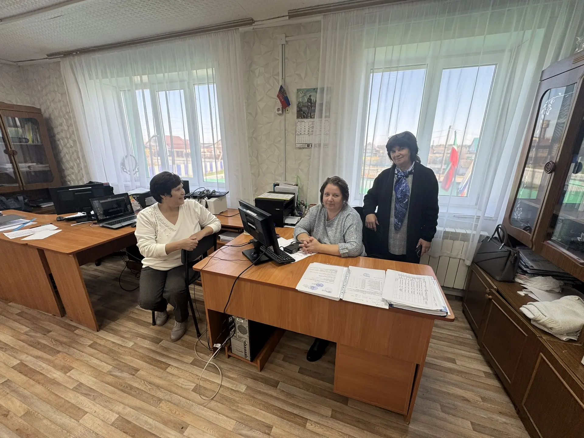 С педагогами центра внешкольной работы пгт. Аксубаево обсудили вопросы организации проф...