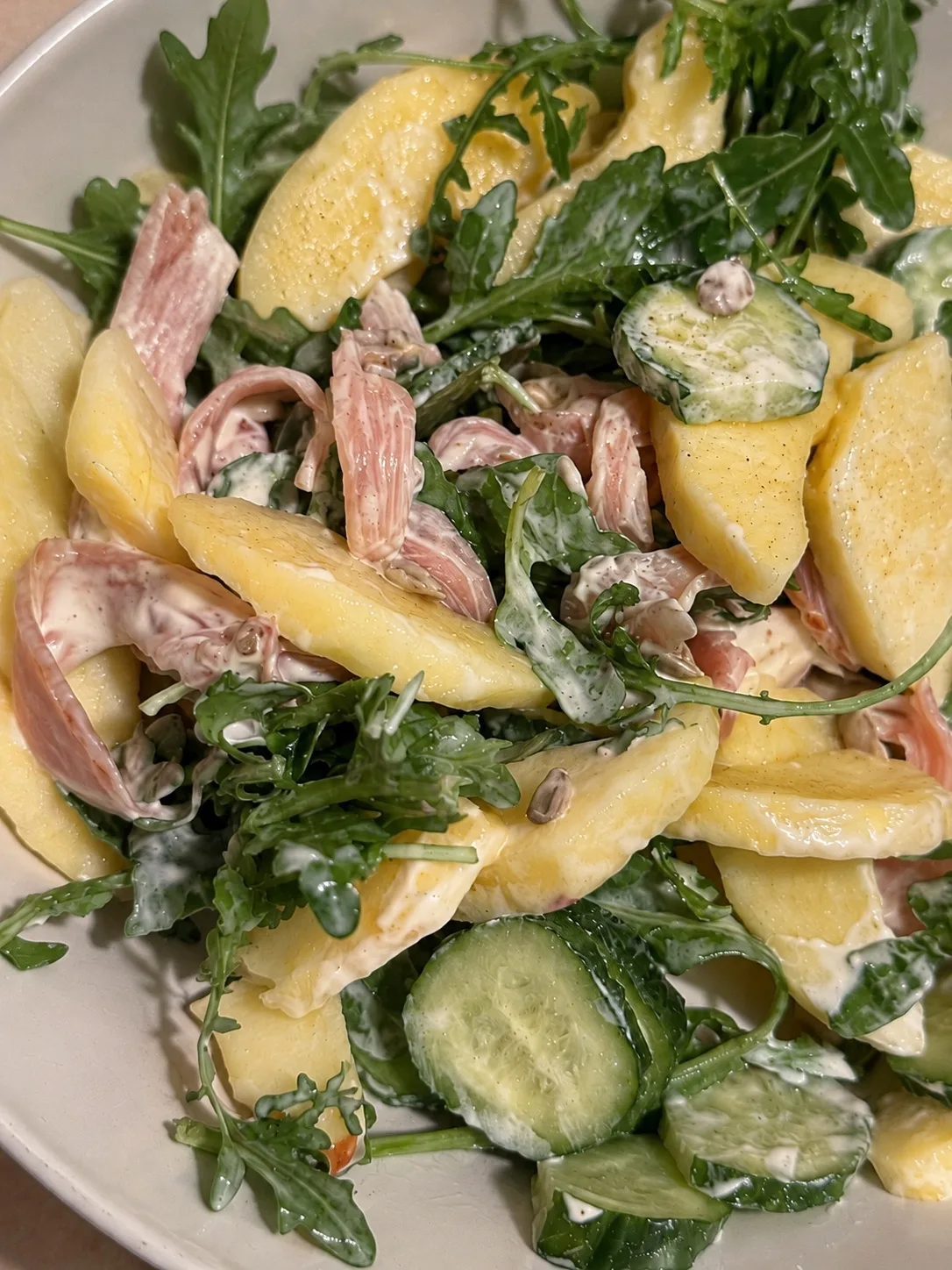 Ночной ужин без угрызений совести. Случайно собрала один из самых вкусных салатов за по...