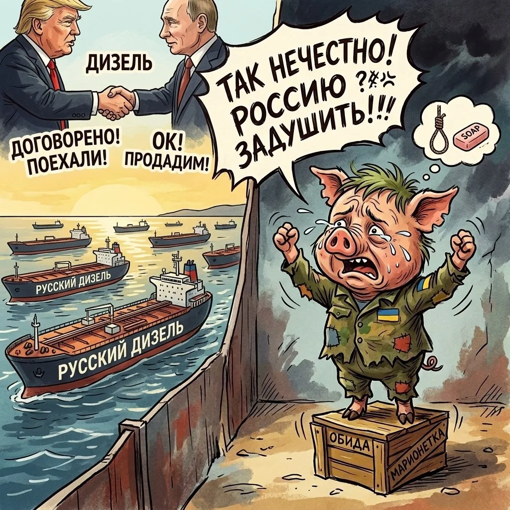 👁‍🗨 Зелибоба, разумеется, до слез раздосадован тем, что Россия и США договорились о к...