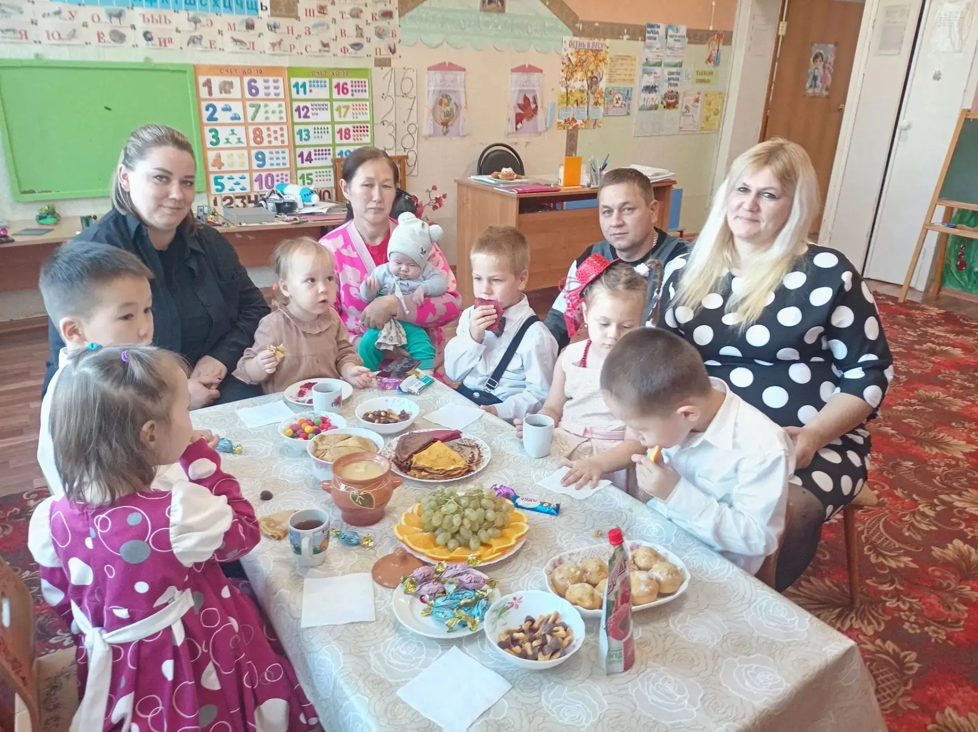 🍁🍂В разновозрастной группе   МОУ "Береговская ООШ" прошло праздничное развлечение „Пр...