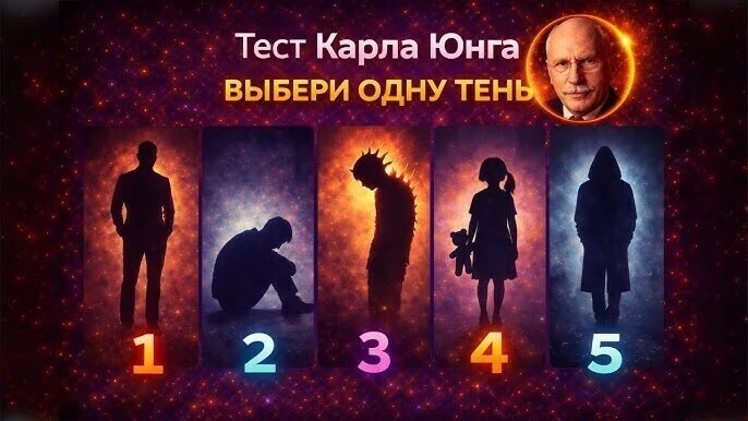 🌑 Встреча с тенью: глубокий психологический тест 🧠✨