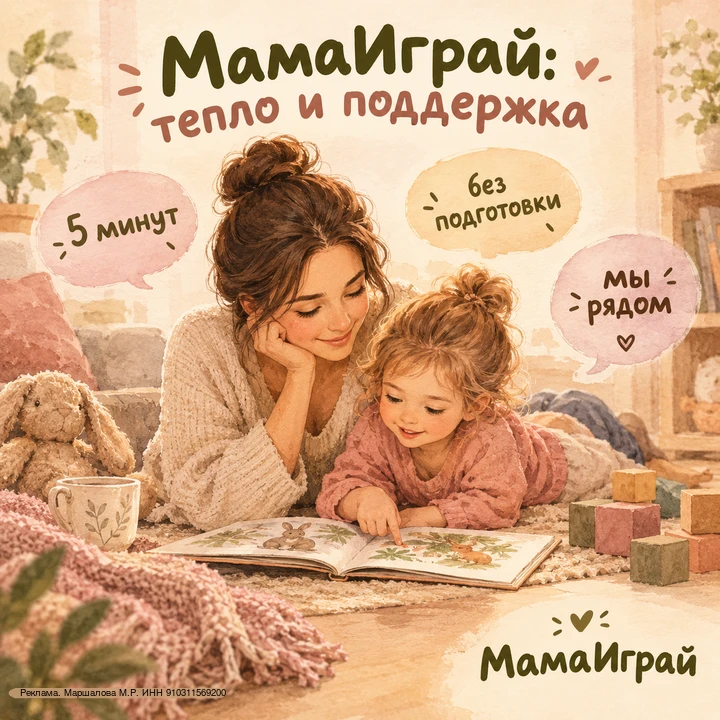 👋 Мамы, выдохните! 💛