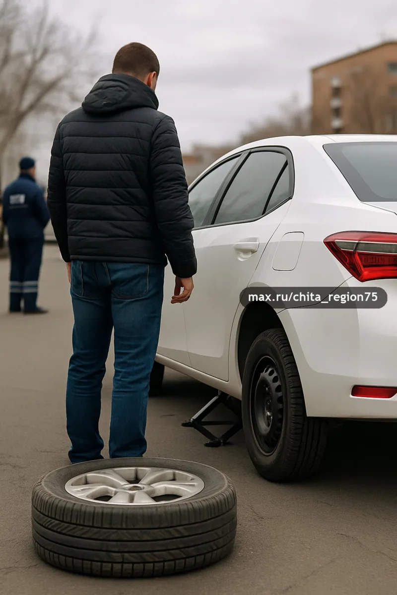 Переобули машину? Узнали, сколько в Забайкалье расторопных водителей