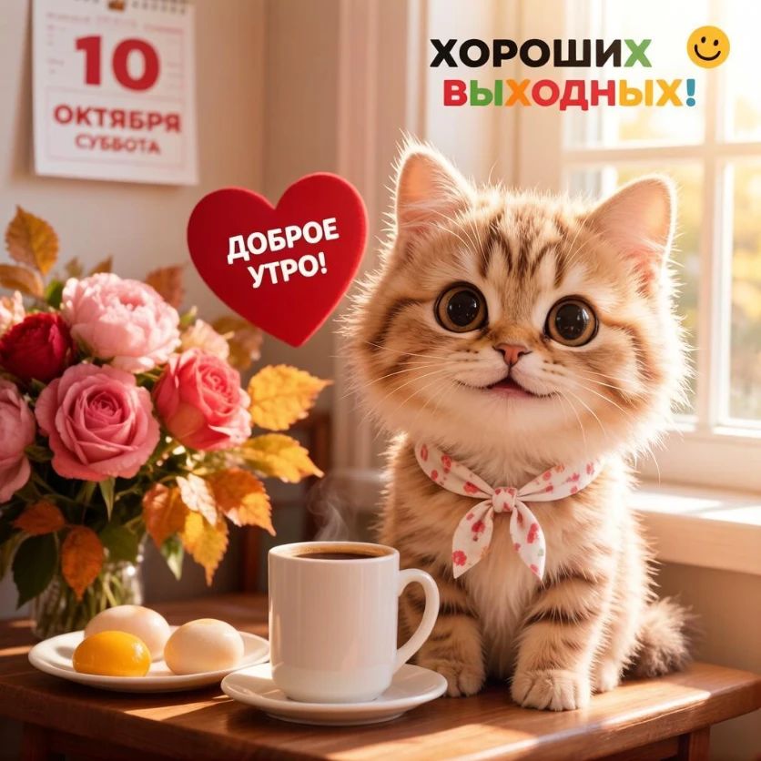 Доброе утро! 🌸❤😊