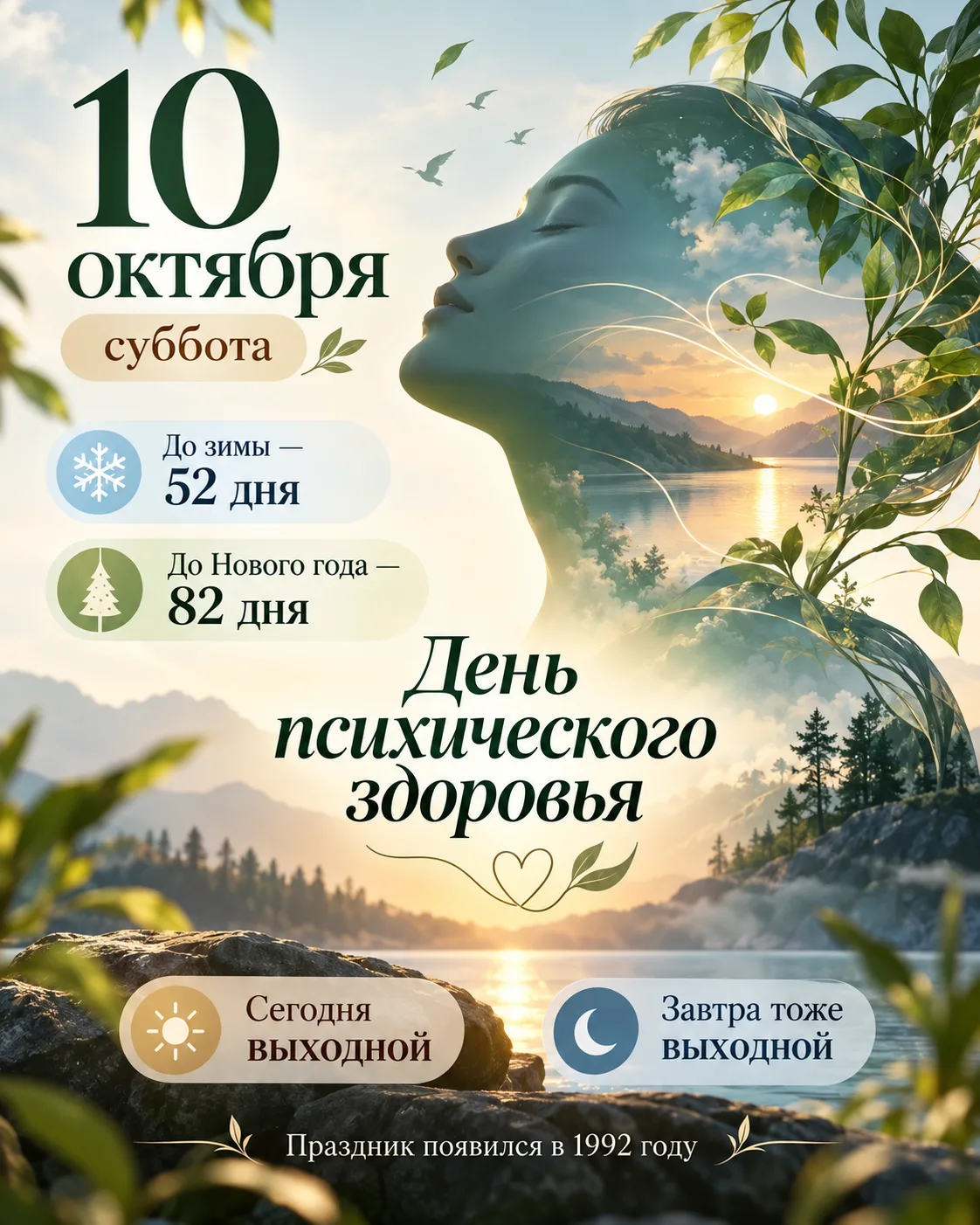 🍂 СЕГОДНЯ — 10 ОКТЯБРЯ