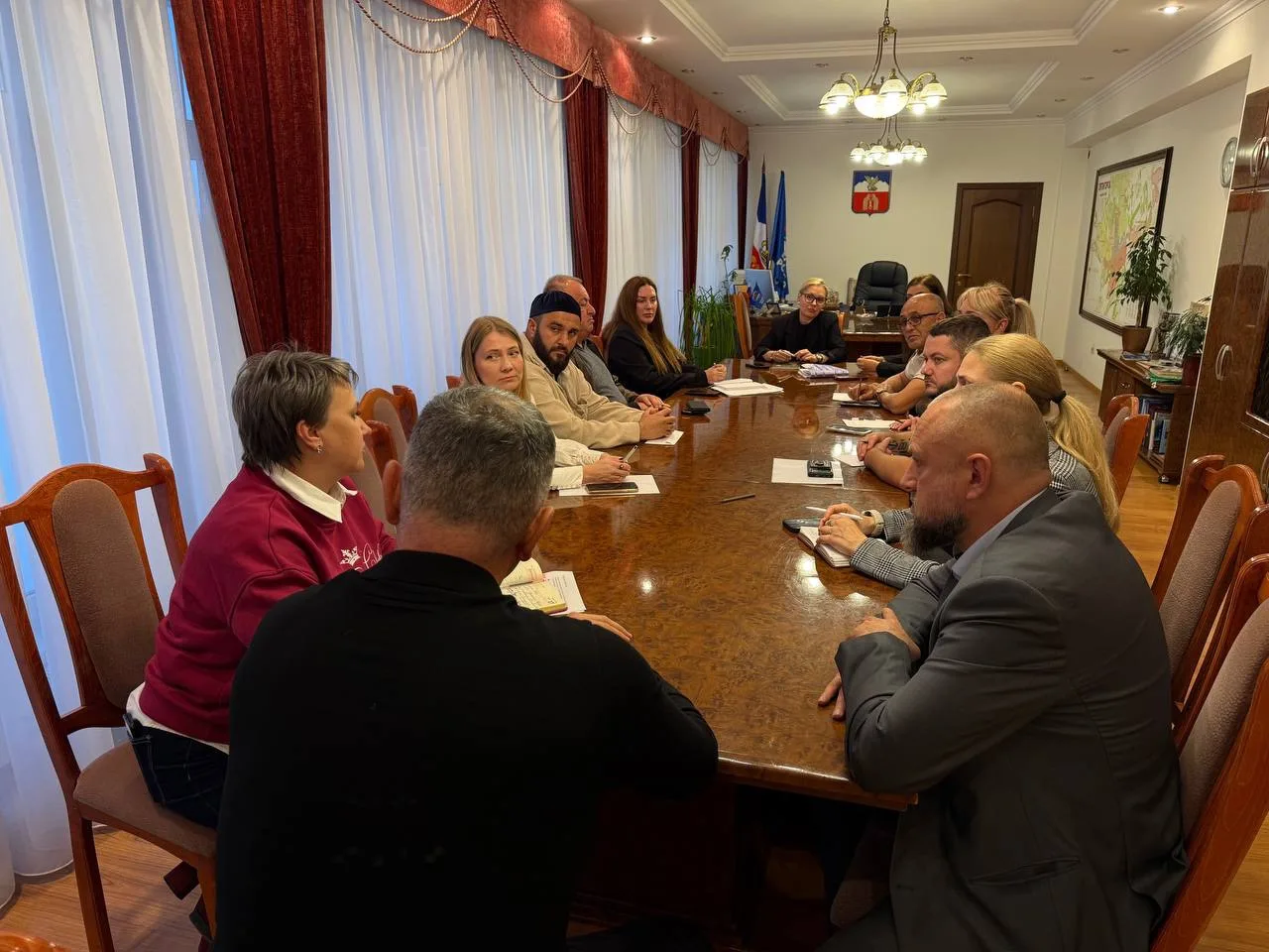 В Думе города Пятигорска прошла рабочая встреча с руководителями национально-культурных...