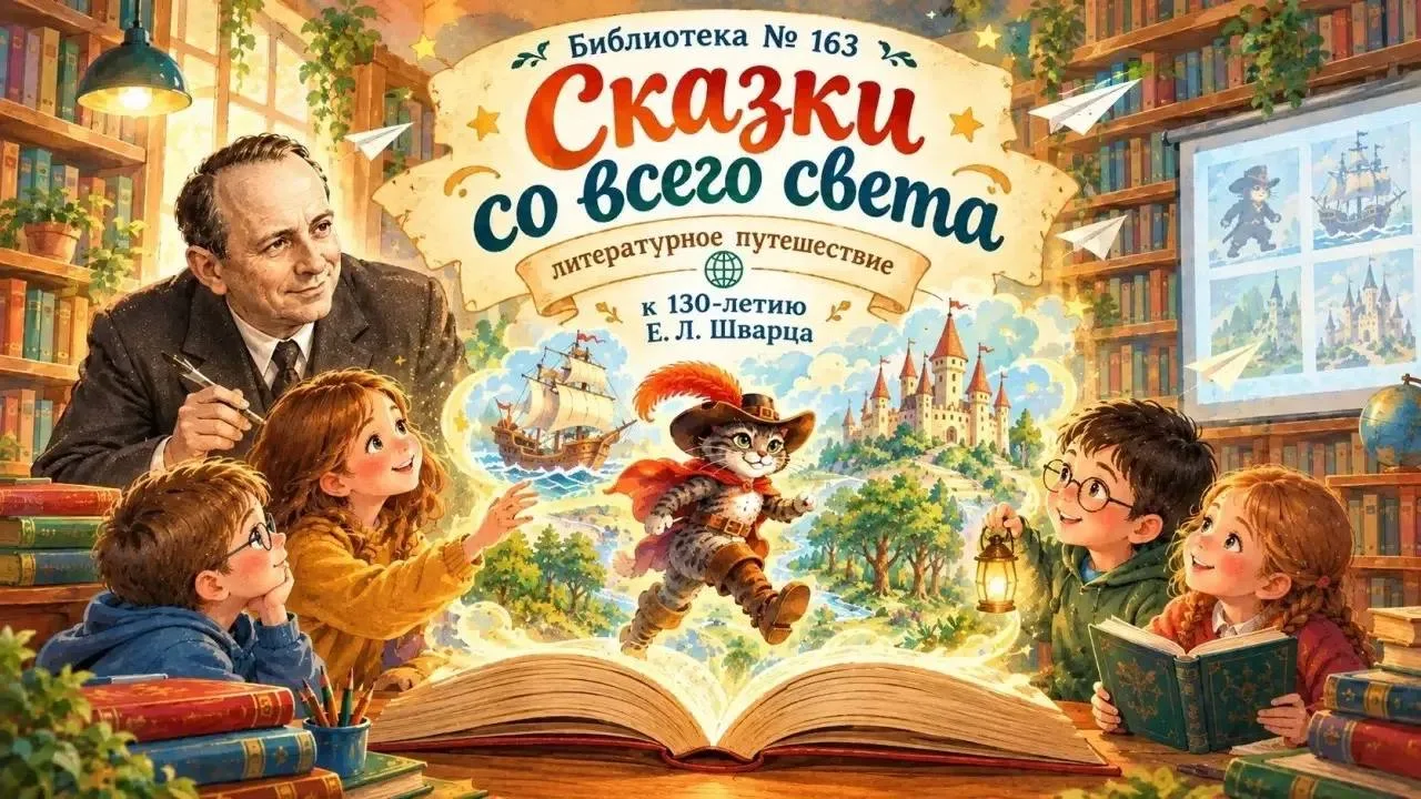 📚 Юных читателей приглашают в мир сказок