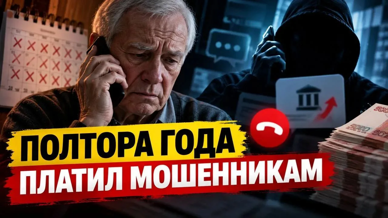 📞 Полтора года мошенники обрабатывали москвича, даже после обращения в полицию