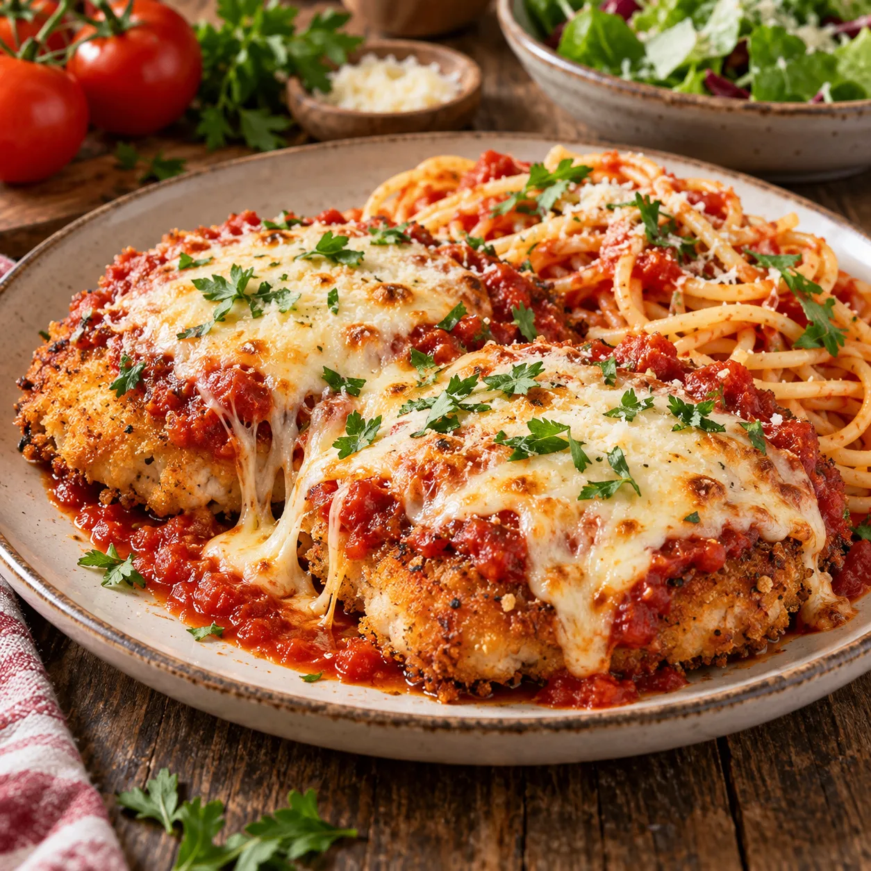 Куриная пармиджана из The Pioneer Woman 🍗🍅