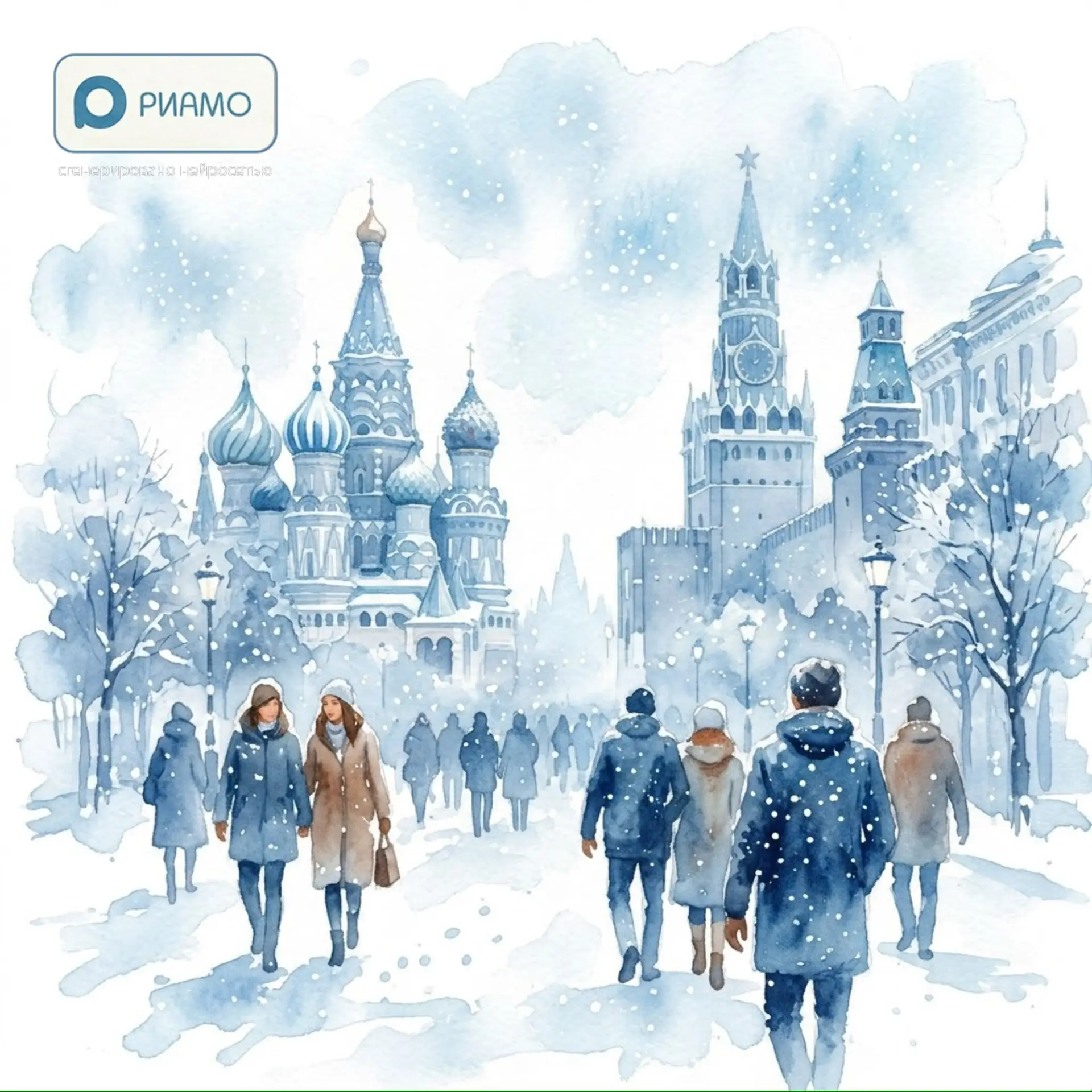 Первый снег в Москве задержится