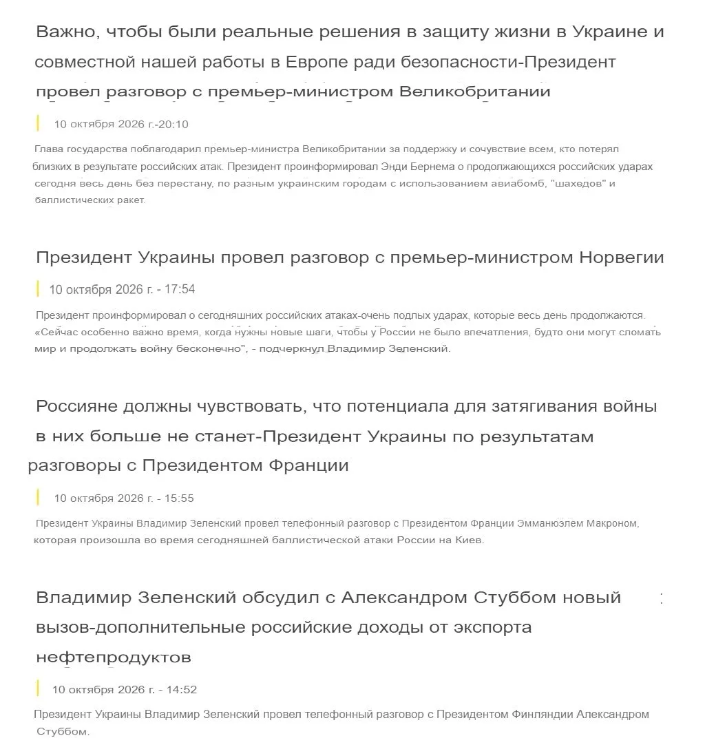Владимир Зеленский начал экстренно обзванивать лидеров европейских стран после вчерашне...