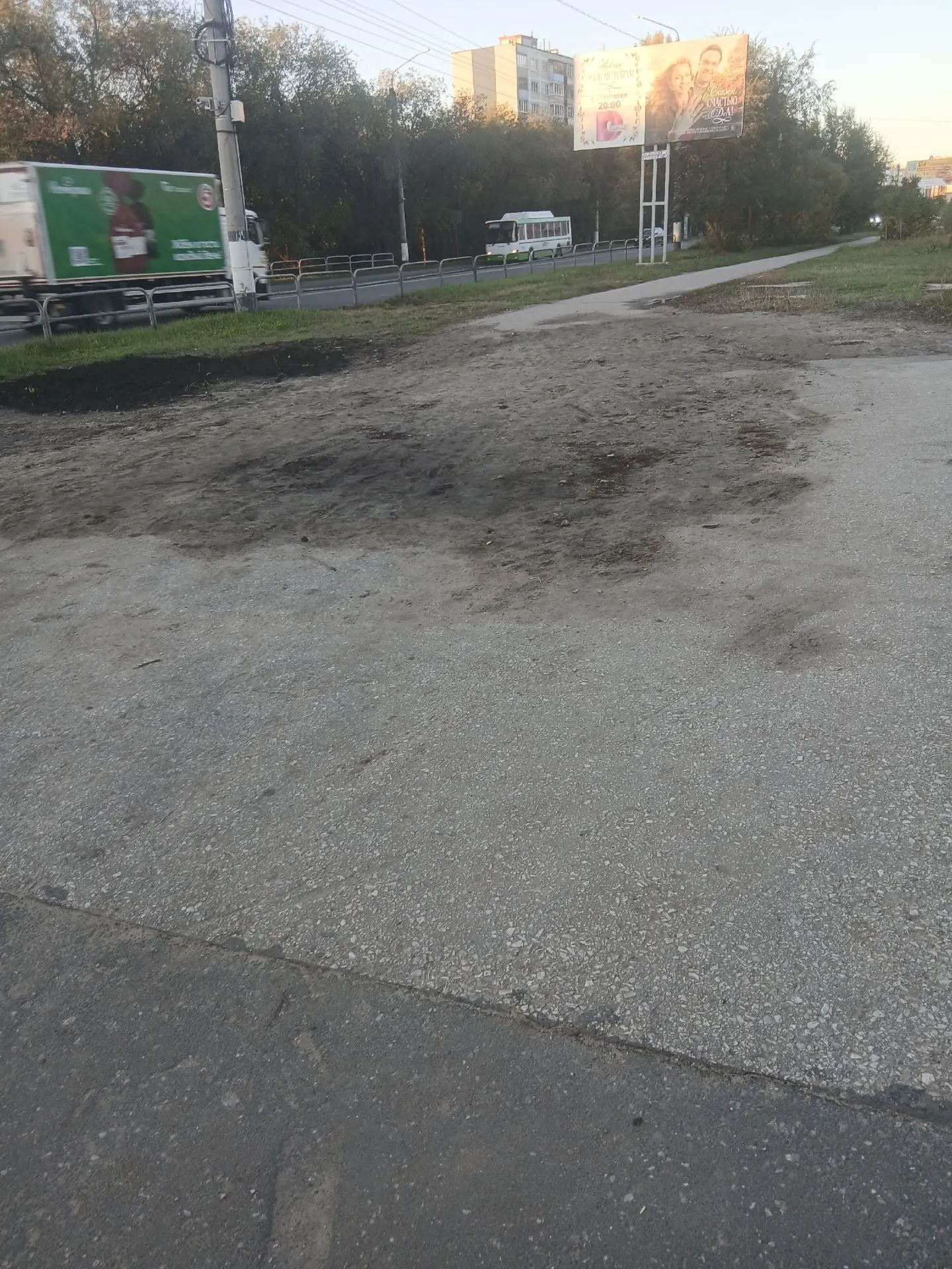 Район " Монгора" , пешеходный переход к Троицкому Храму.