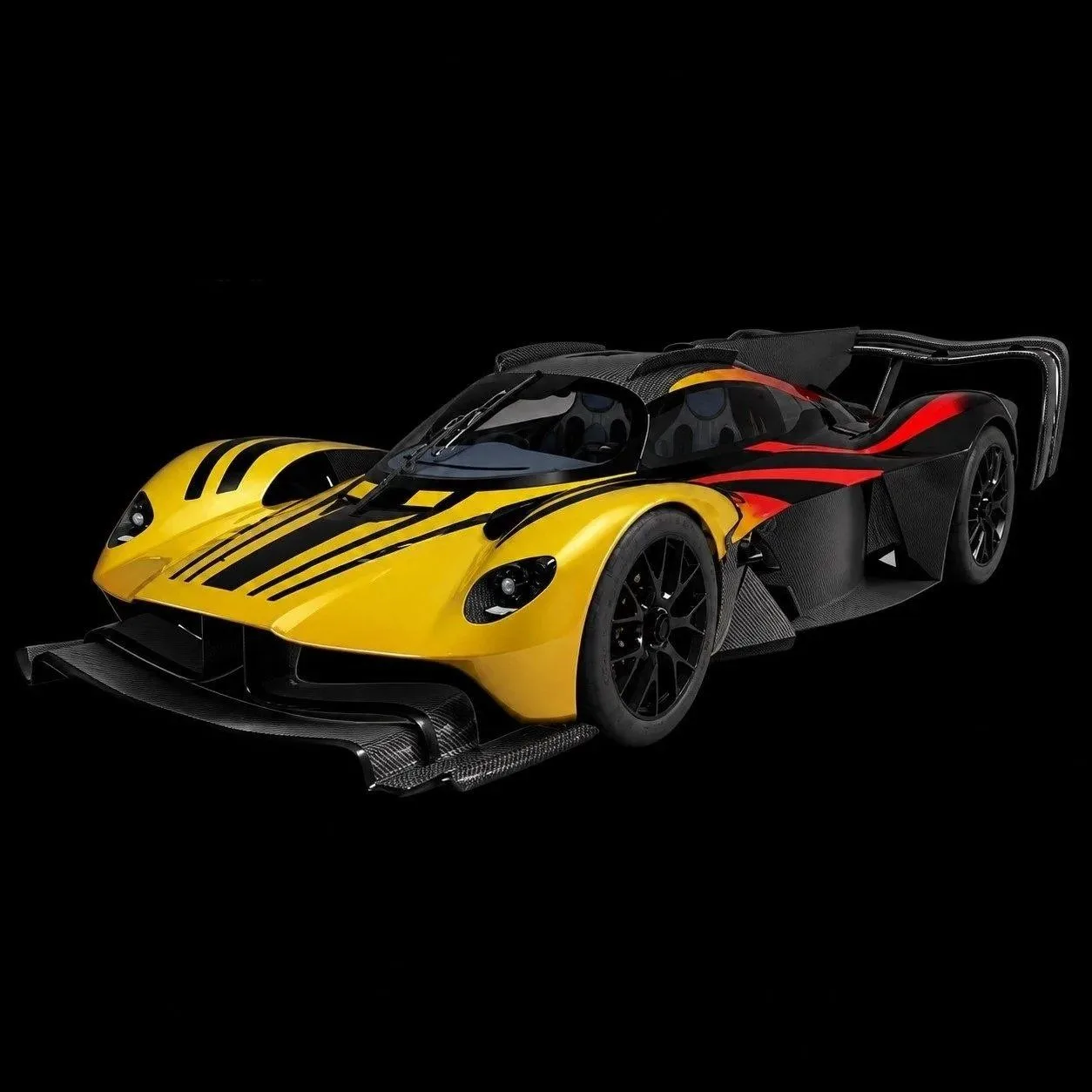 🚘 Новый АВТОМОБИЛЬ из будущего обновления - Aston Martin Valkyrie!
