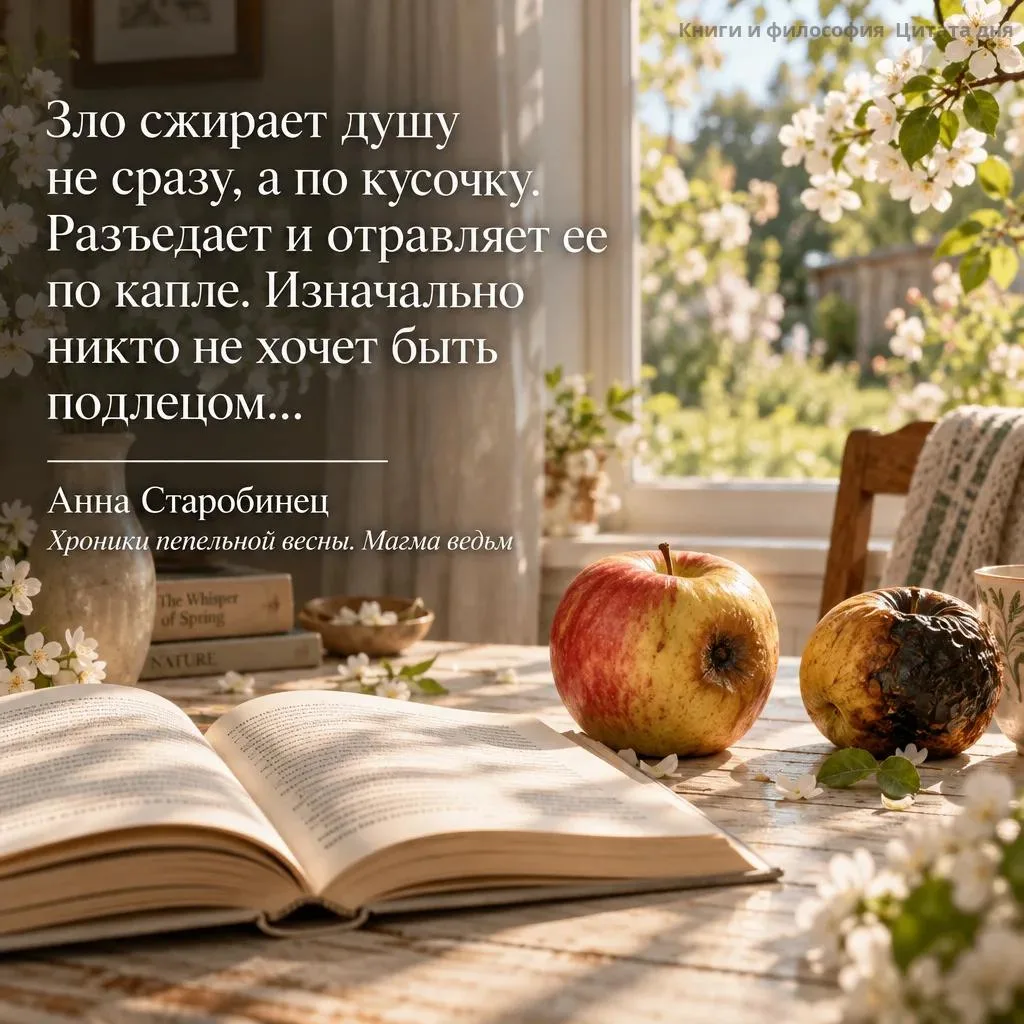 Мы редко замечаем, как становимся хуже. Это происходит не в один день: сначала маленька...