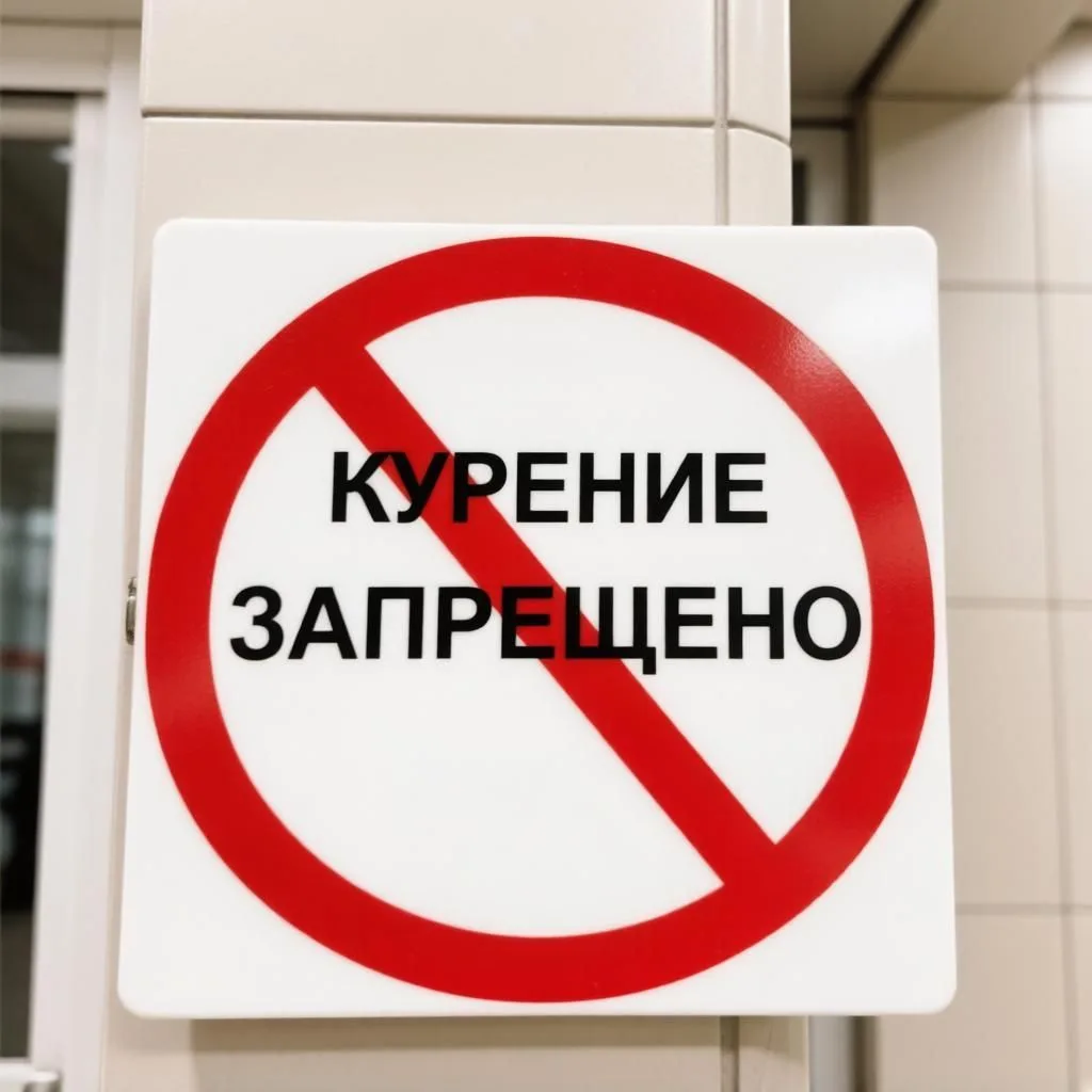 Знаете, где висит знак «Курение запрещено»? А где по закону обязаны повесить такой знак...