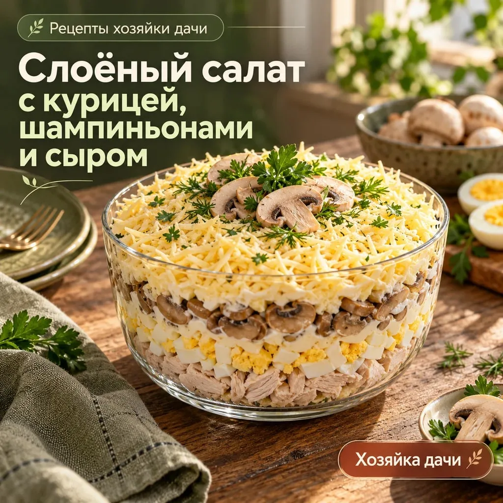 🍳 РЕЦЕПТЫ ХОЗЯЙКИ ДАЧИ