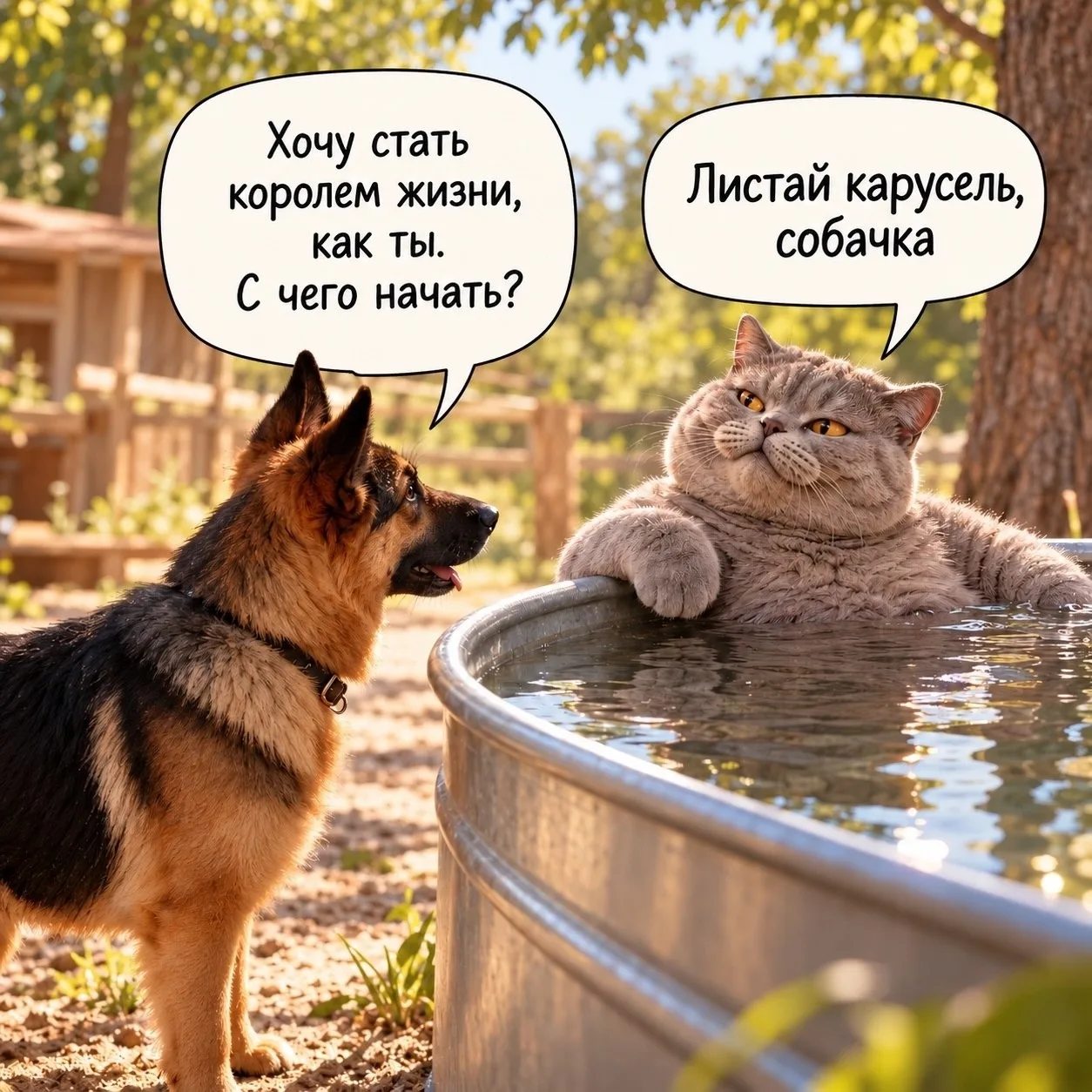 Вот такая вот жизнь, собачка😉