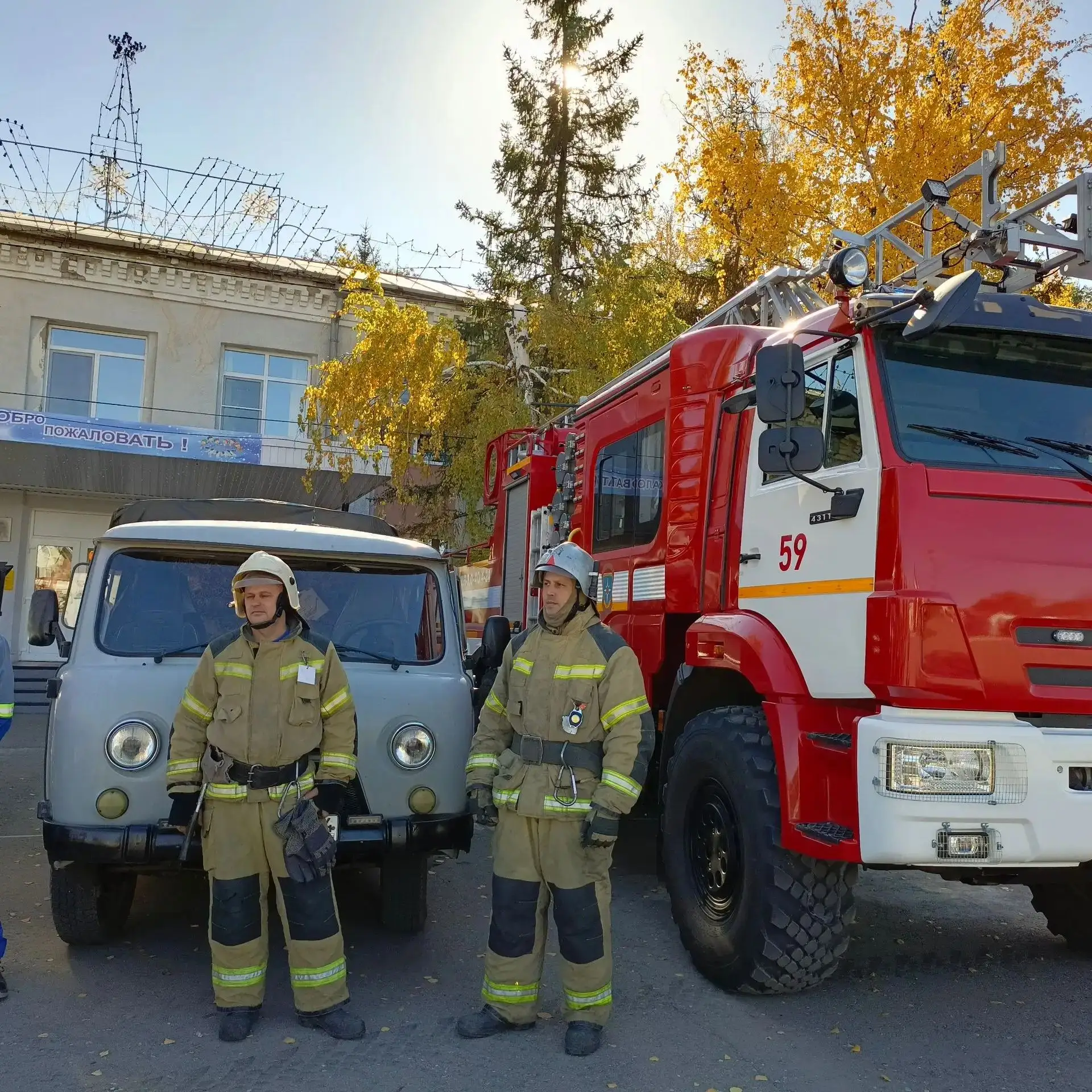 Готовность к холодам проверили на учениях