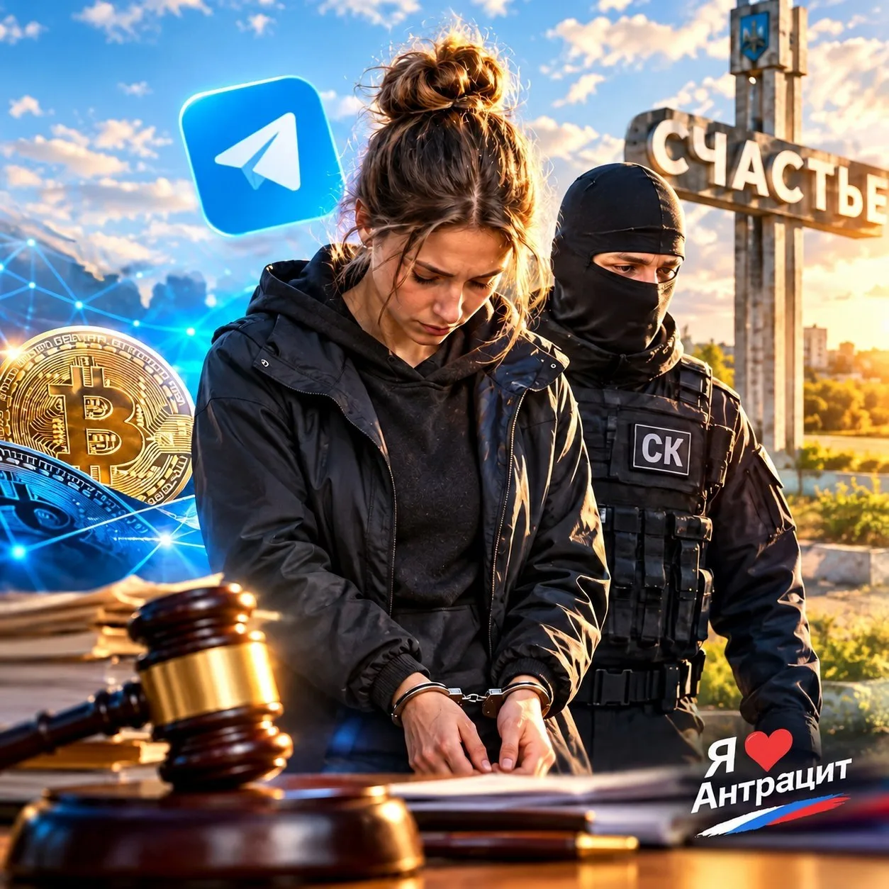 🔒 Жительницу Счастья отправили под стражу за финансирование терроризма.