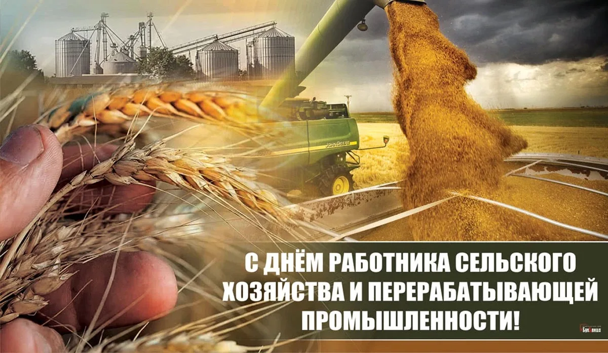 🌾🚜 С Днём работника сельского хозяйства и перерабатывающей промышленности! 🚜🌾