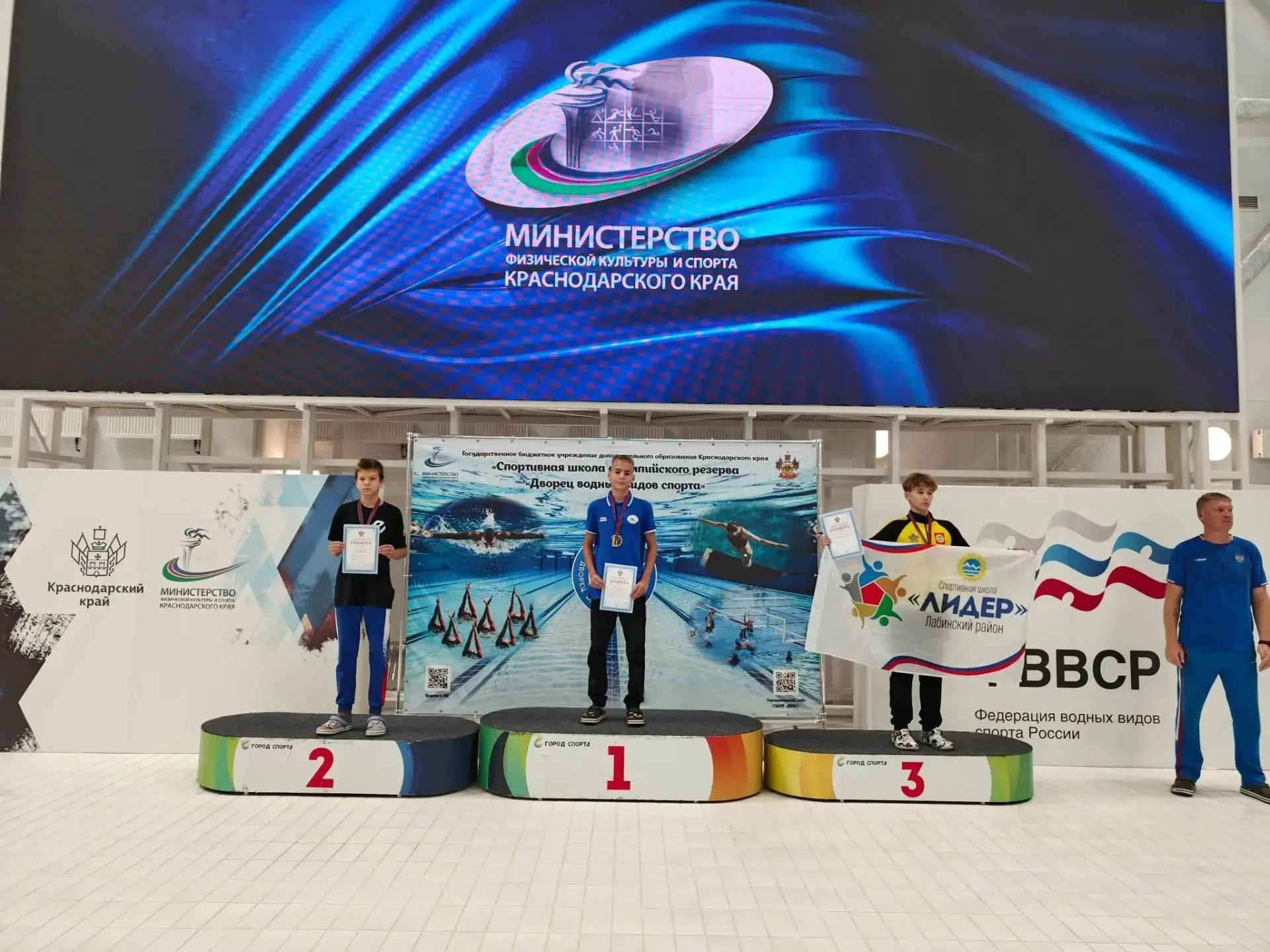 🏊‍♂️ Блестящая победа наших пловцов на краевом уровне!