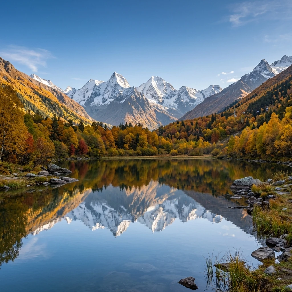 🏔 **ЗОЛОТАЯ ОСЕНЬ В ГОРАХ: ДОМБАЙ, ТЕБЕРДА И АРХЫЗ**