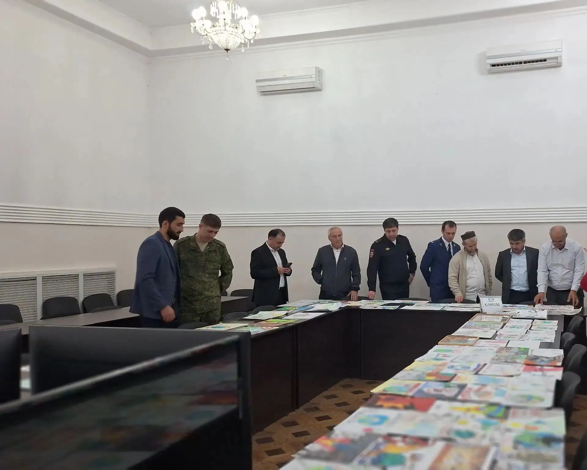«Терроризму — нет!»: в Табасаранском районе подвели итоги конкурса детских рисунков 🎨�...