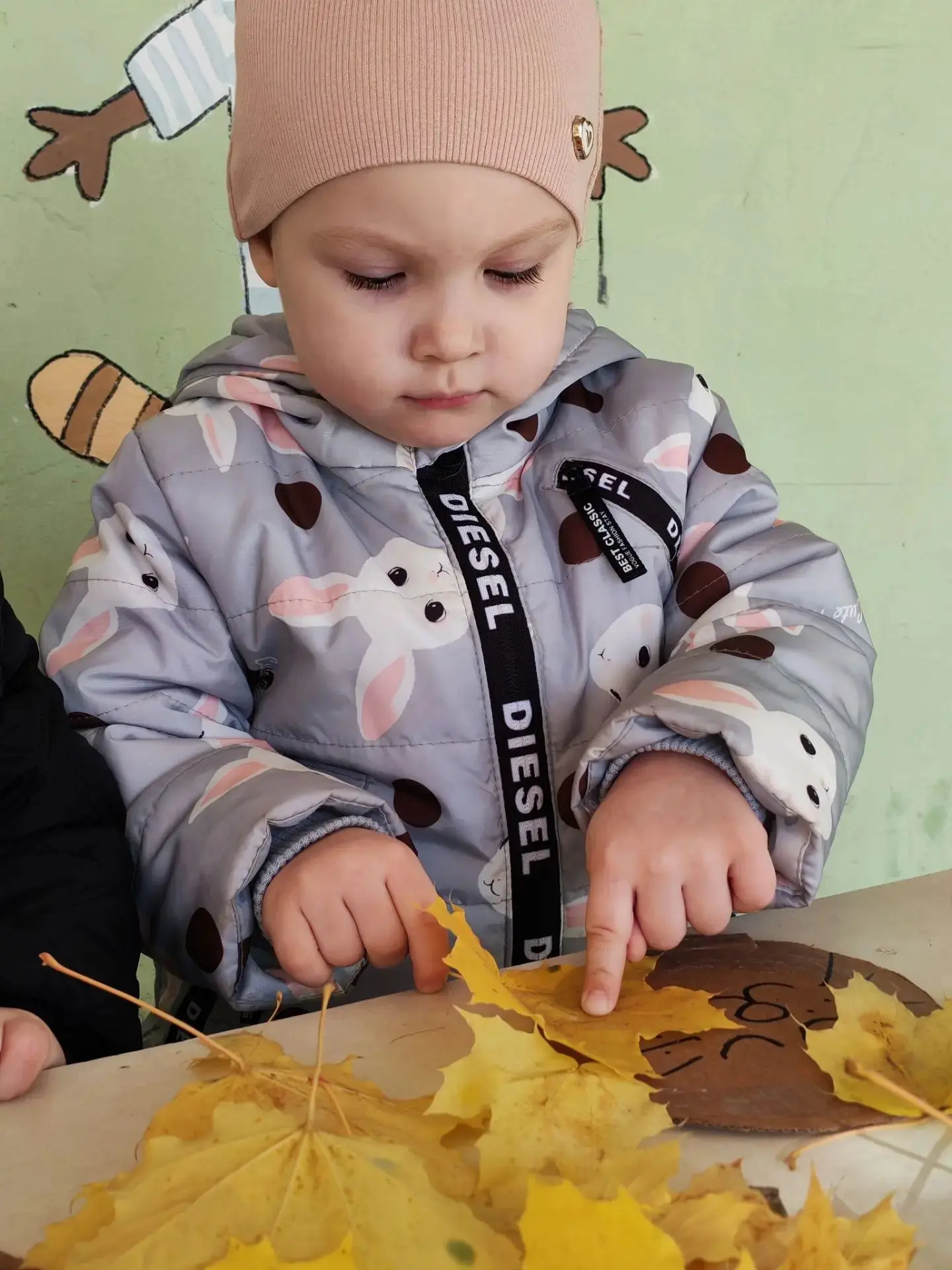 🍁🦁 Творчество на прогулке!