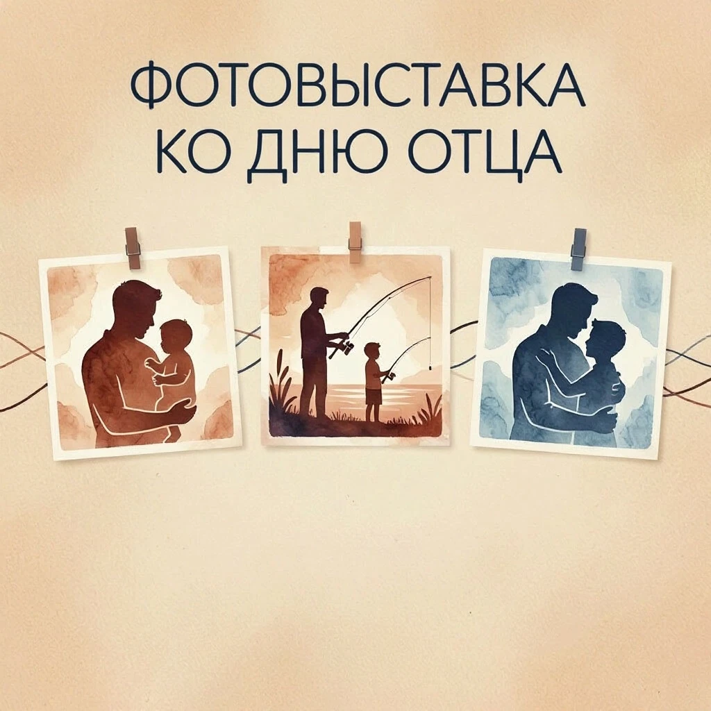 📸 Фотовыставка ко Дню отца