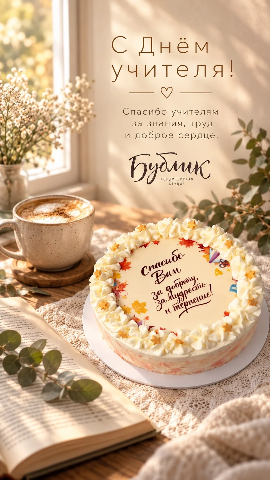 С Днём учителя! 🤍