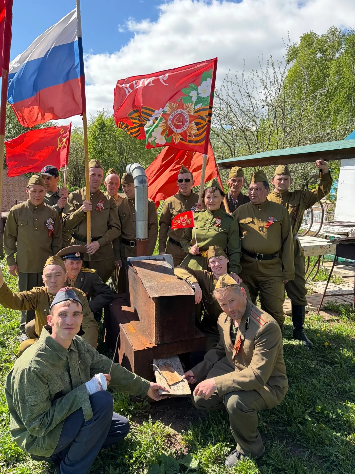 День Победы, как он был от нас далек,