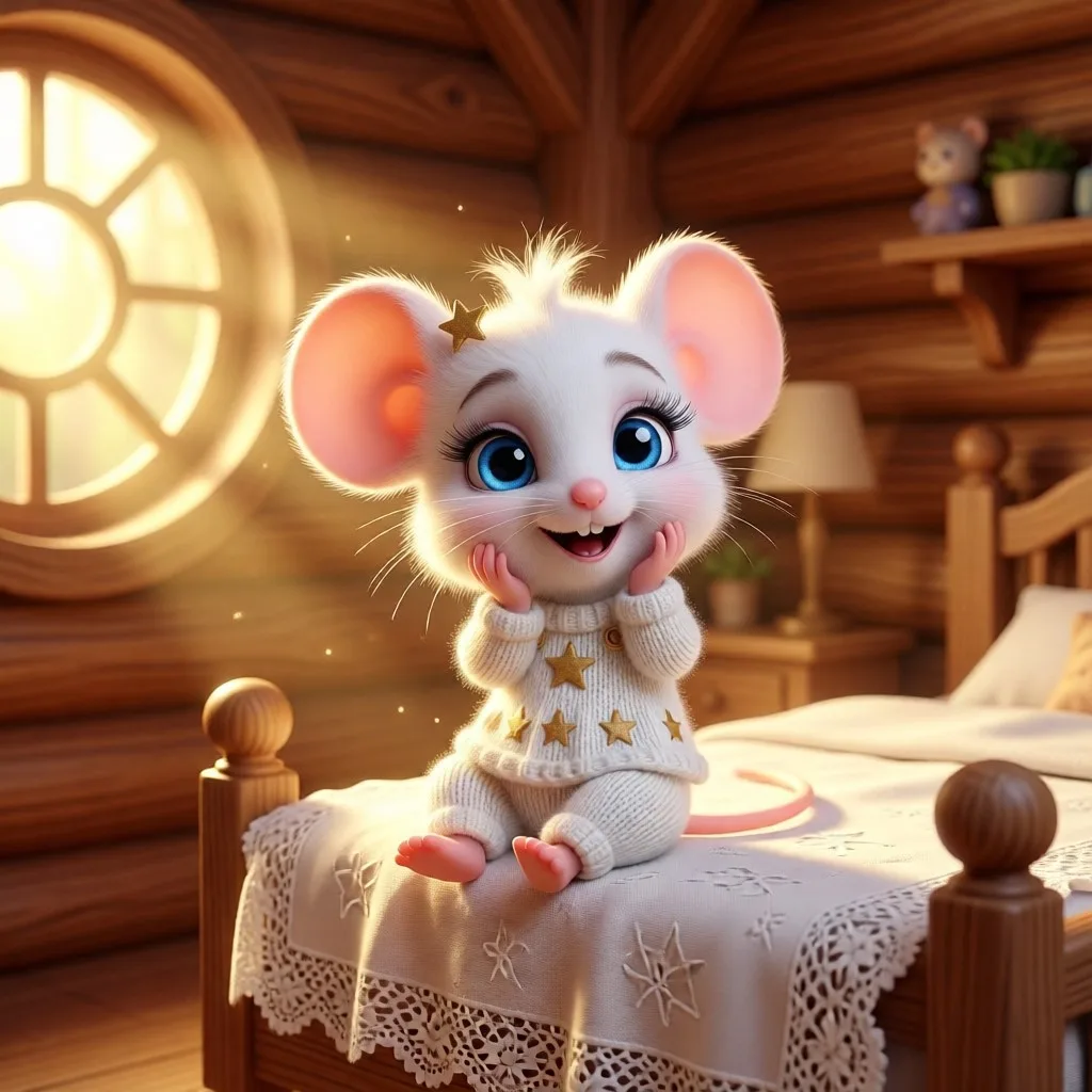 ☀️ Утро в Тёплом Лесу: встречаем субботу с мышкой Мими! 🐭✨