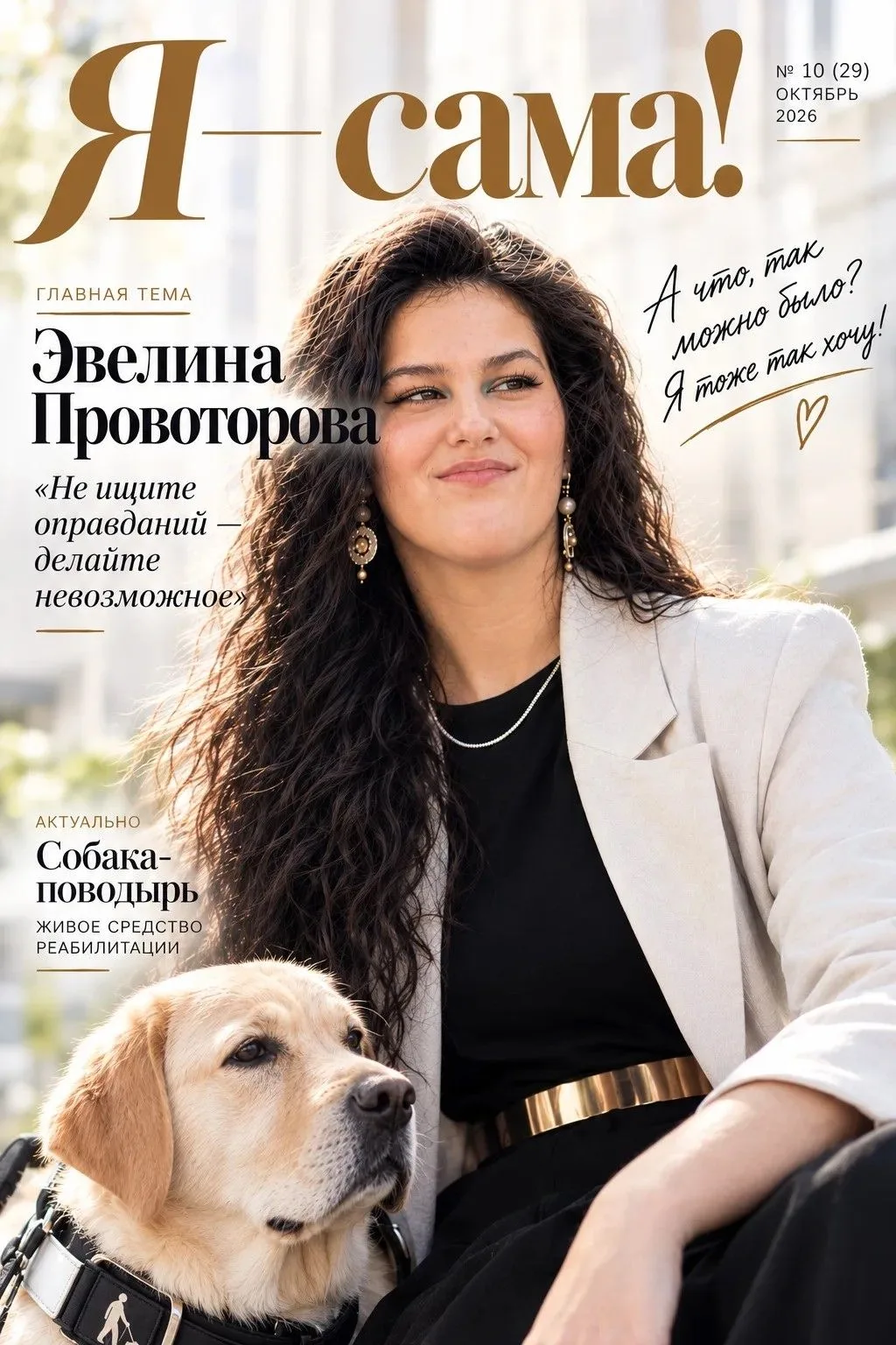 На нашем сайте можно прочитать материалы инклюзивно-эксклюзивного журнала "Я - сама!", ...