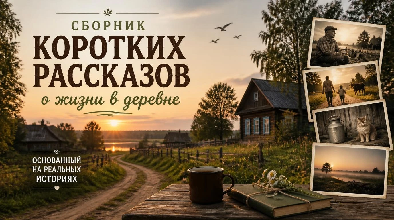 Сборник коротких рассказов о жизни в деревне, основанный на реальных историях