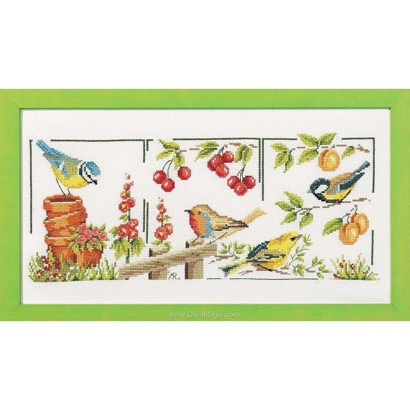 Les oiseaux du Jardin. Дизайн Marie Coeur