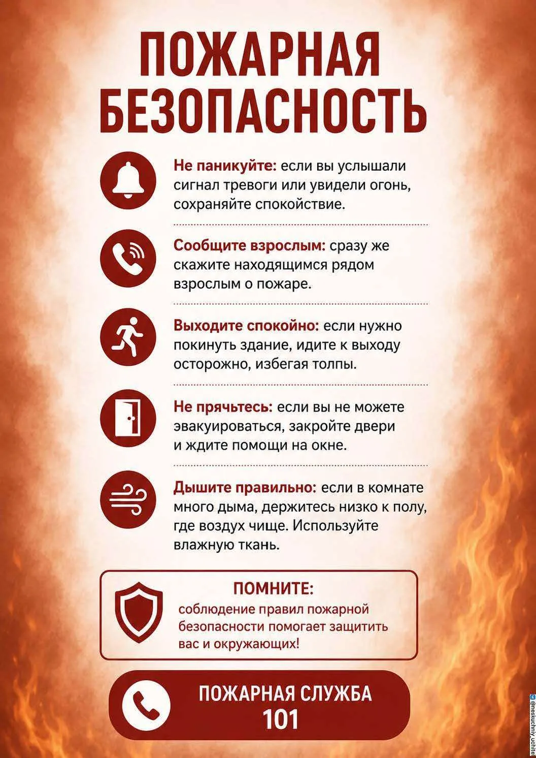 Правила безопасности.