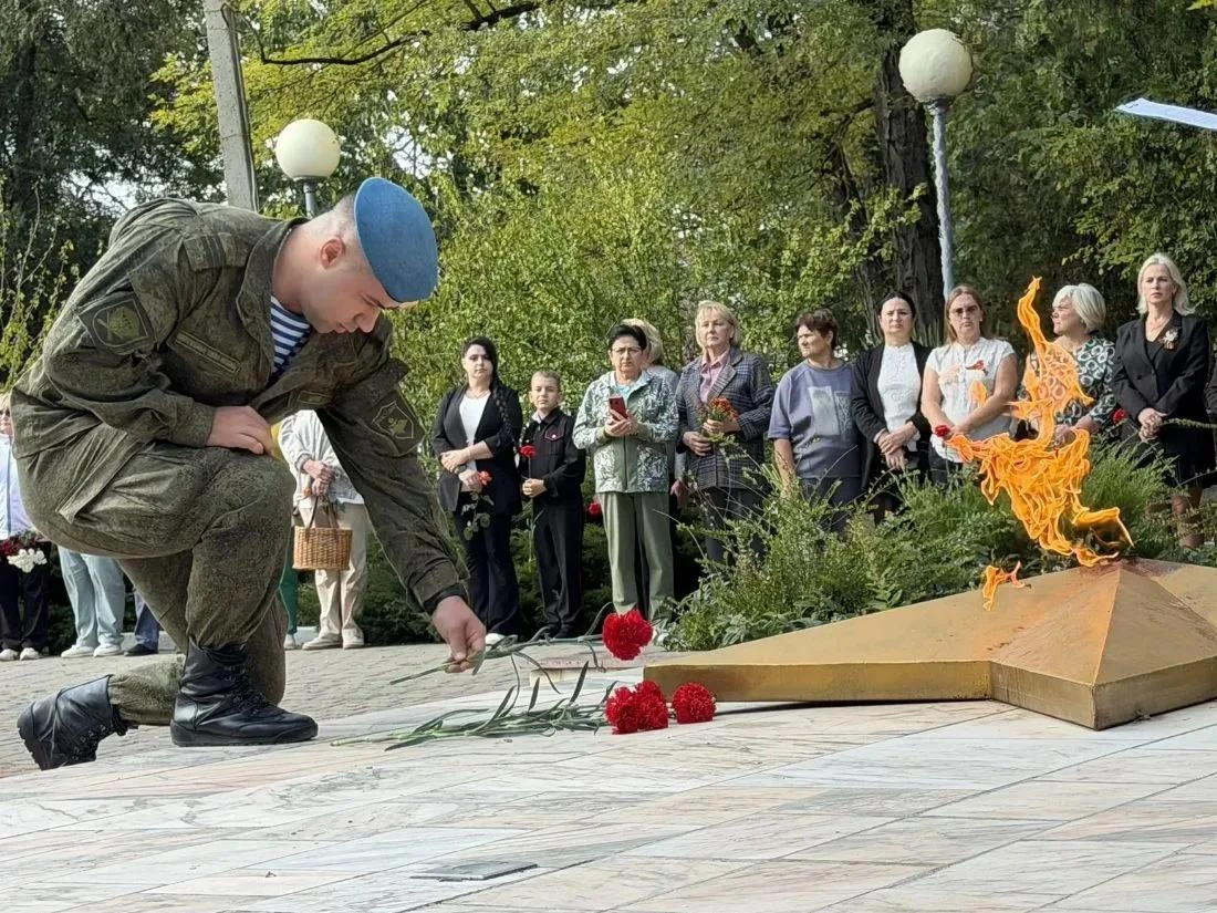 83-я годовщину освобождения Краснодарского края от немецко-фашистских захватчиков отмет...