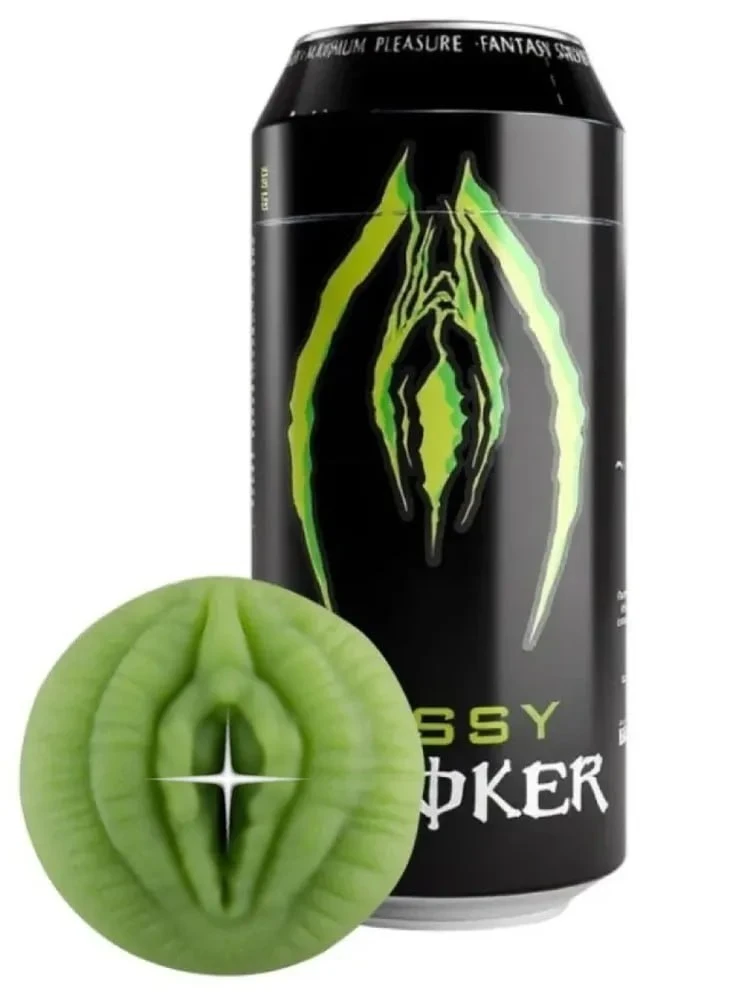 Мужской мастурбатор в виде банки энергетика Monster завезли на российские маркетплейсы.