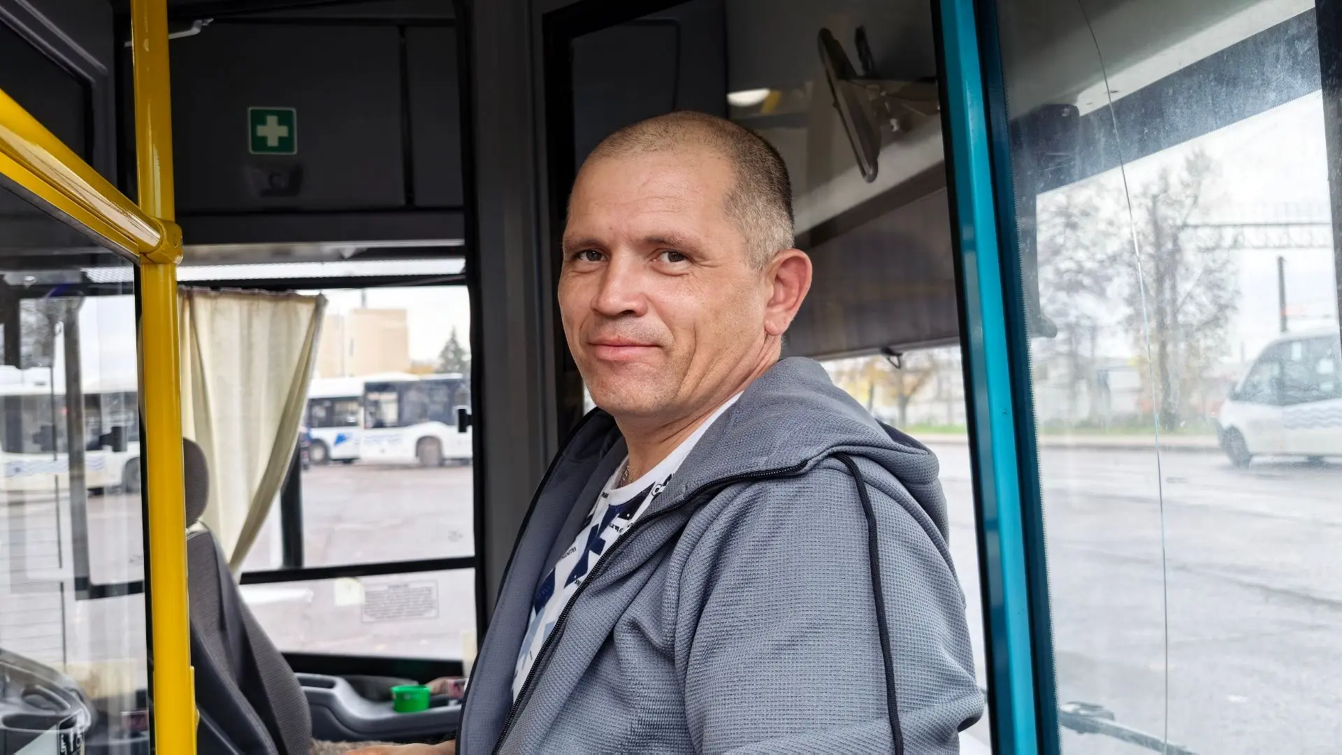 Николай Вагаев, водитель автобуса «Обнинского городского транспорта», отметил свой юбилей!