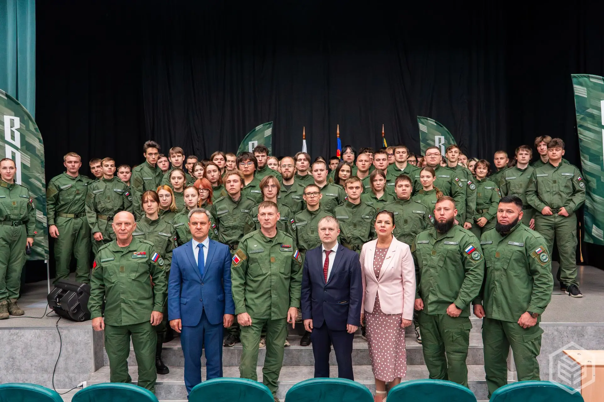 В Кузбасском ГАУ состоялась торжественная церемония открытия нового учебного потока по ...