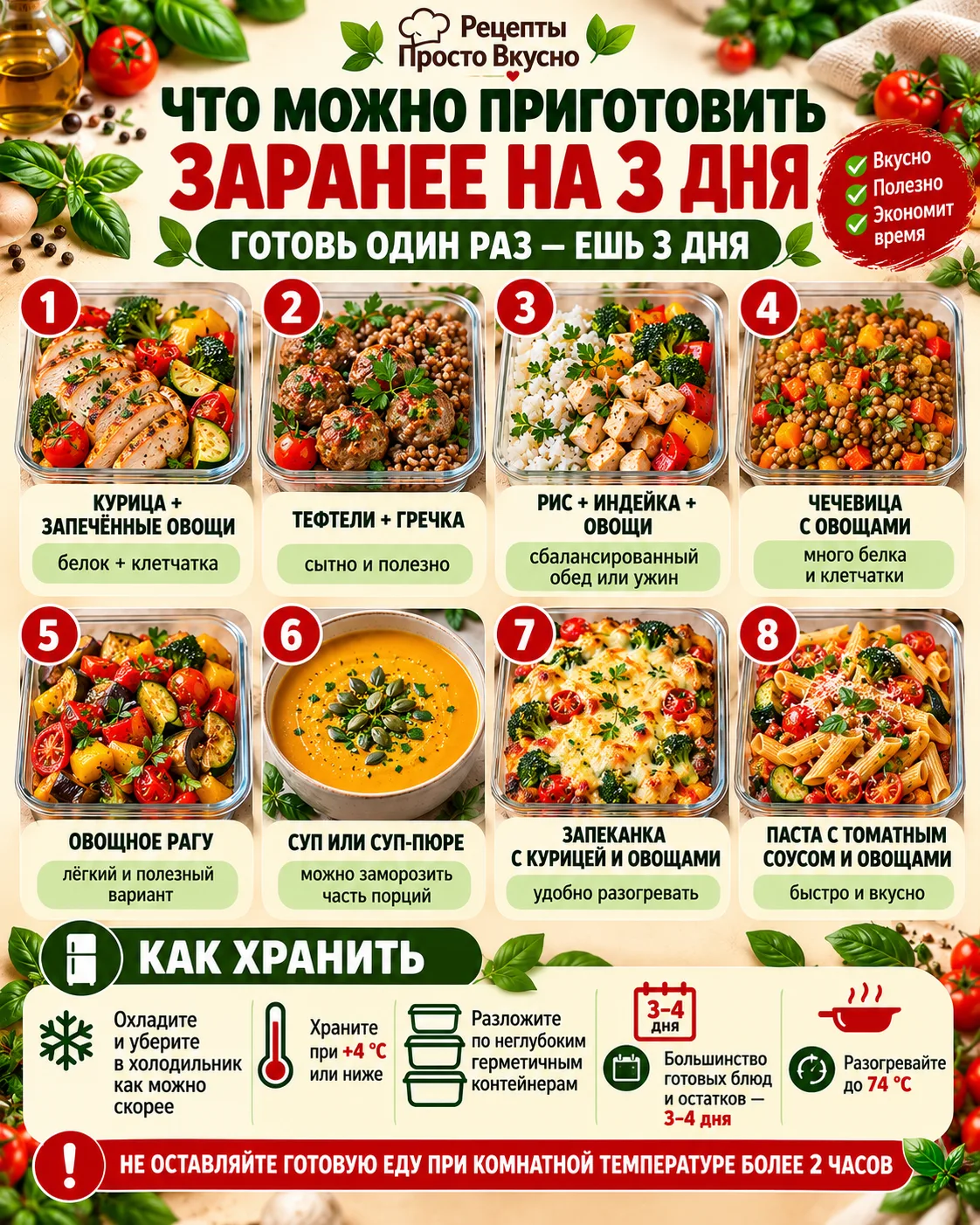Приятного аппетита и доброго настроения!
