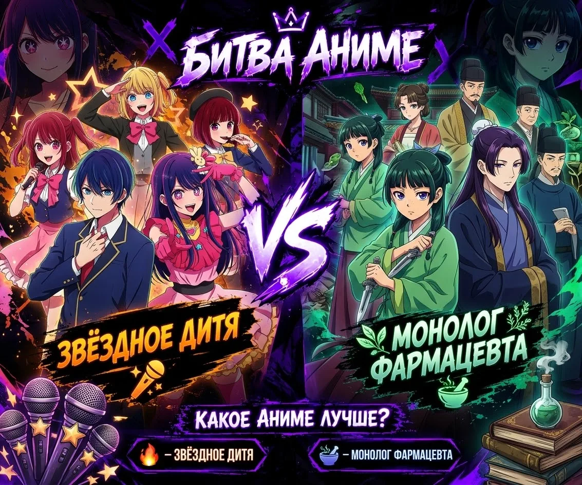⚔️ БИТВА АНИМЕ ⚔️